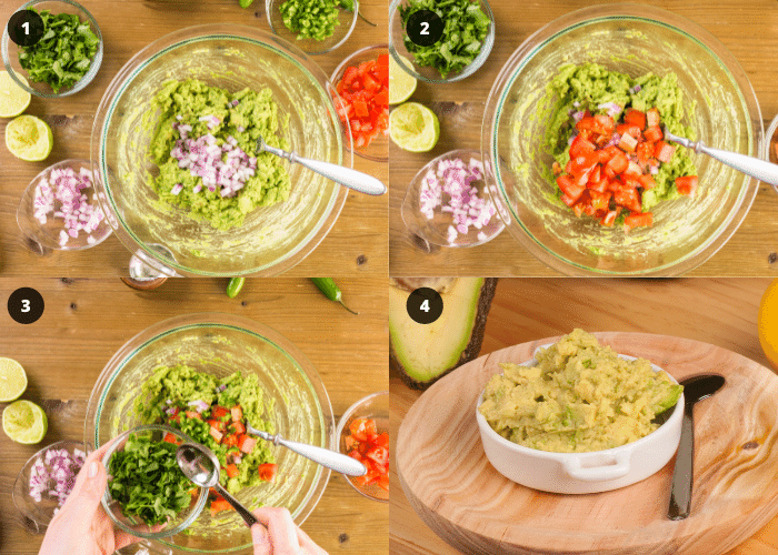 como se preparara receta guacamole