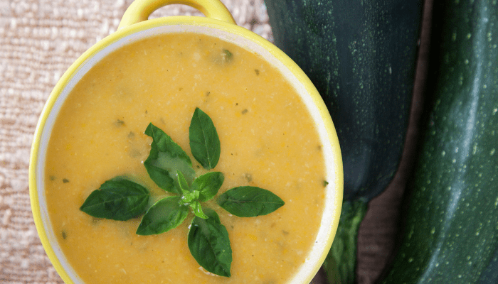 Crème de courgettes et carottes