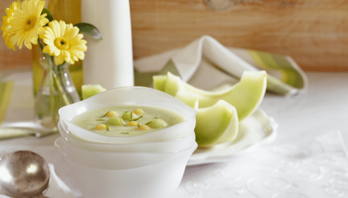 Gaspacho de cantaloup