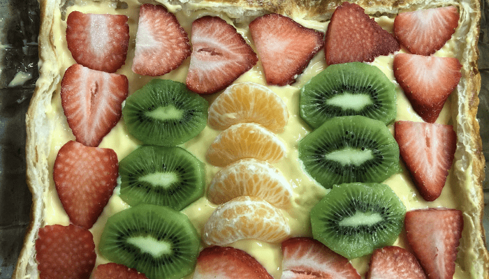 Tarte Feuilletée Aux Fruits