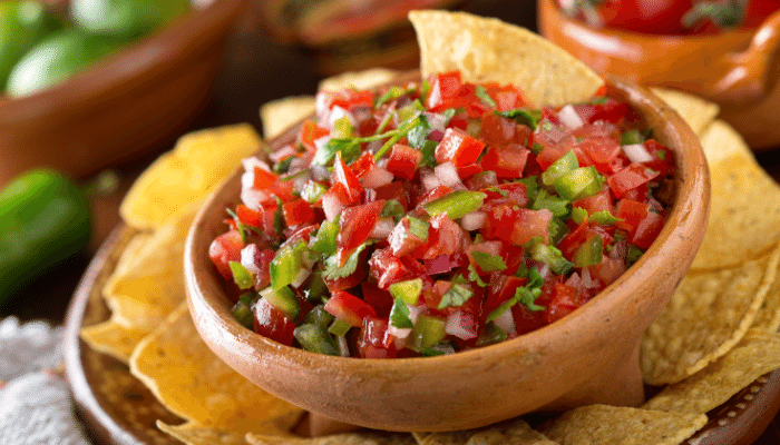 receta de pico de gallo mexicano