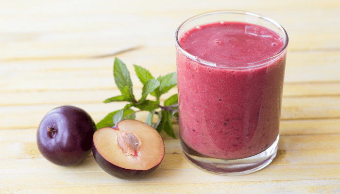 Smoothie aux prunes