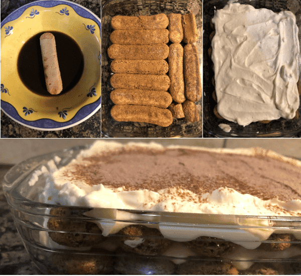 tiramisu preparacion